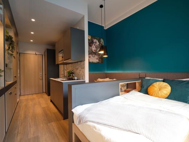 Furnished 1 Room Business Apartment Urban Smart Studio All Inclusive Rent