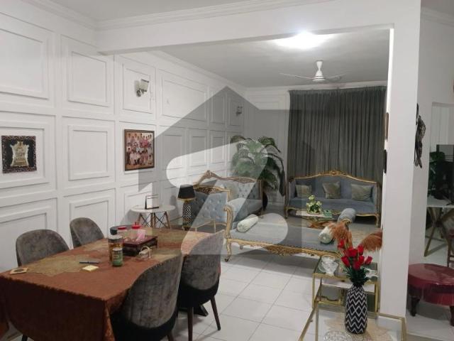 Furnished 200sq yd 3 Bedrooms Luxury Villa is Available FOR RENT. 8km from Entrance of BTK. 3 Bed DDL 1 Kitchen Bahria Town Precinct 10 A