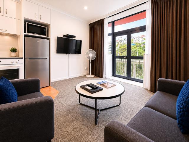 Furnished 2 Bedroom Apartment with Balcony