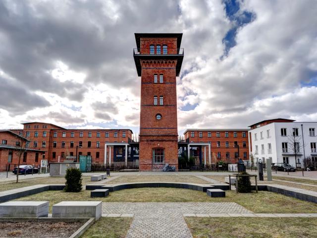 Furnished 4 Room House in Water Tower Berlin Rummelsburg with Terrace
