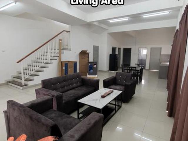 Furnished CORNER SemiD House RentTmn Seri Residensi Sg Kapar Klang