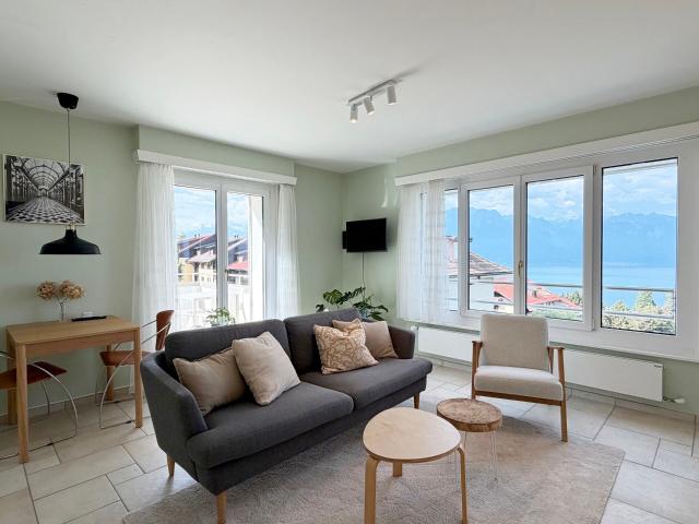 Furnished apartment with 2.5 rooms for rent in Brent 48 m² | dreamo. Ch