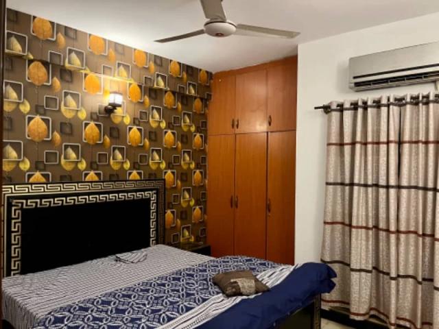 Furnished flat for rent at main kalma chowk Islamabad Ghauri Town ID 84773