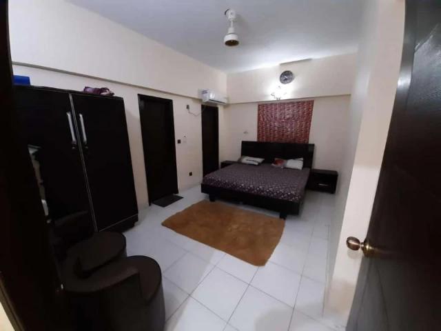 Furnished flat for rent on short & long term basis for families only Karachi North Nazimabad ID 34182