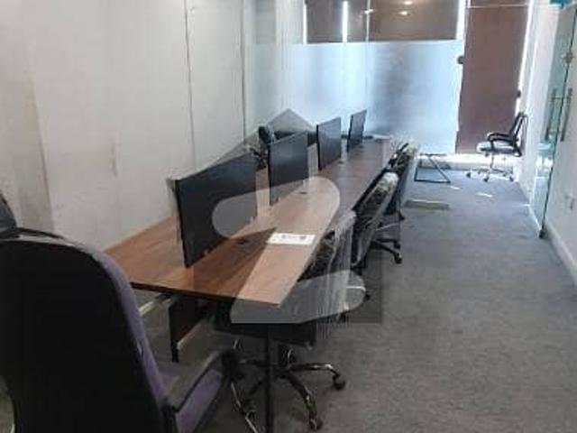 Furnished office for rent at main munawar chowrangi