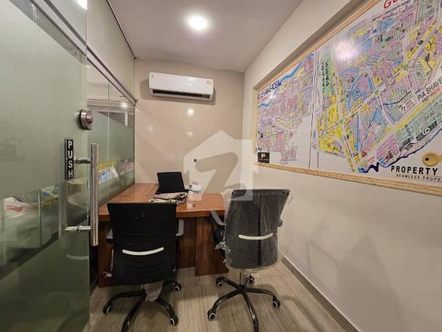 Furnished Office For Rent in Bukhari Commercial