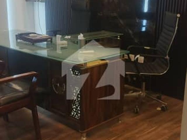 Furnished office for rent phase 7 jami commercial d h a 1020 square feet with lift