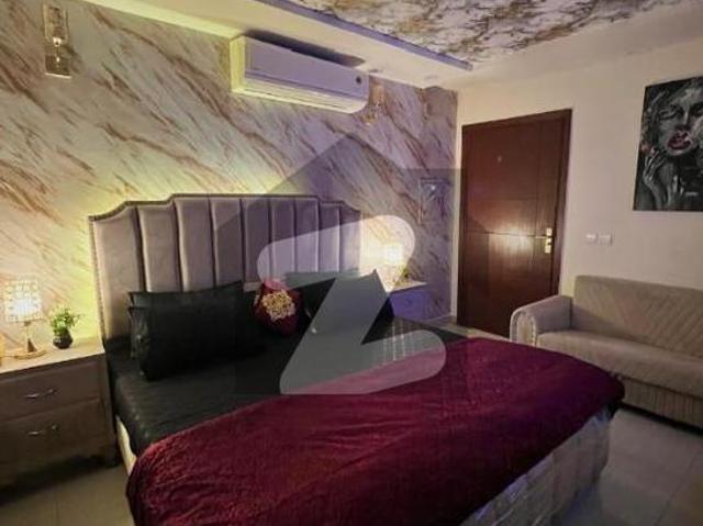 Furnished studio apartment available for rent at prime location of gulberg greens