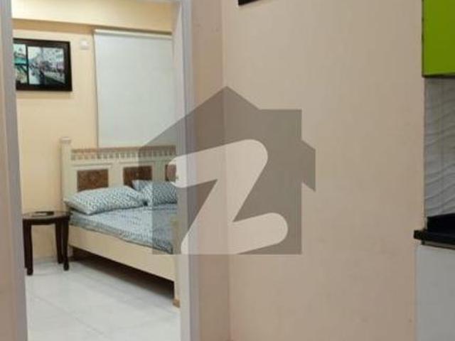 Furnished Studio Apartment For Rent 2 Bed Lounge Dha Phase 6 Muslim Commercial Neat And Clean Location DHA Phase 6