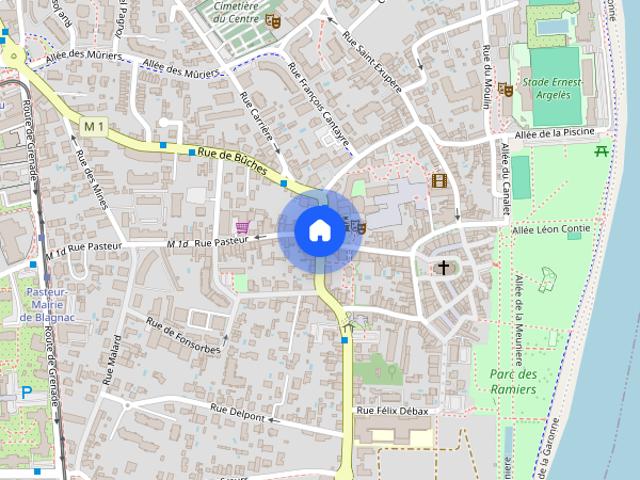 Furnished studio Blagnac airport