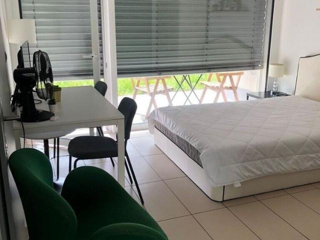 Furnished studio with terrace