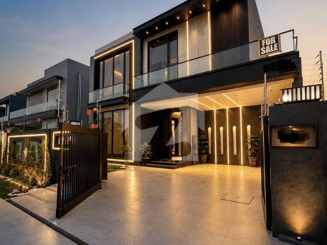 Furnished Stunning 1 Kanal Modern Bungalow in DHA Phase 7 High End Finishing, Basement Accommodation