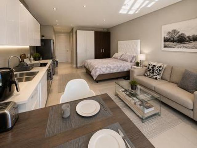 furnished stylish studio apartment w.