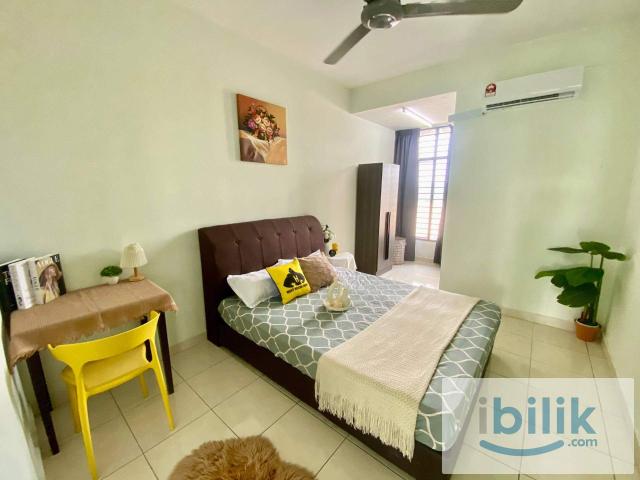 Furnished room rent at bangi avenue, ukm, uniten, gmi, kajang, putrajaya, cyberjaya, nilai