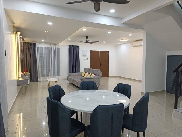 Furnished Taman Desa Bertam Double Storey Semi D near Tanjung Minyak