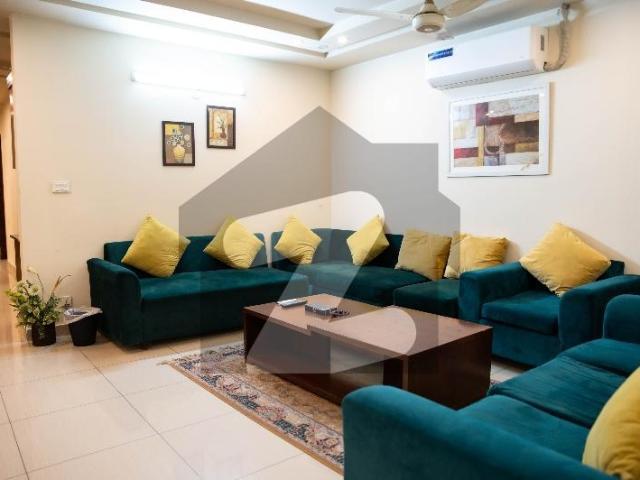 Furnished two bed flat for rent bahria town phase 2