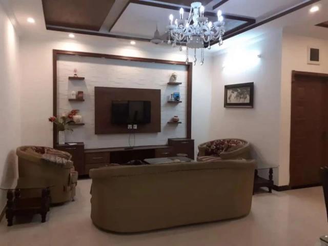 Furnished upper Portion 10 Marla For Rent in Jasmine Block, BTL Lahore Bahria Town ID 54108
