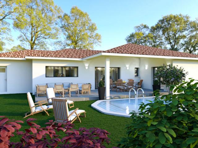 Future maison contemporaine avec garage + terrain