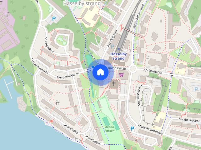 Fyrspannsgatan 160, Hässelby Strand