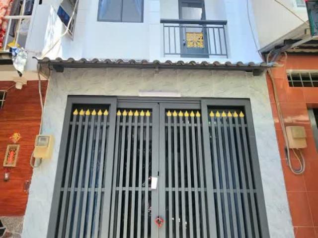 Gần Chợ–Hẻm 3.5m Thông 27m² 3.2x8,4 –2Tầng Mới 100%–Ở Ngay Nhỉnh 3 Tỷ
