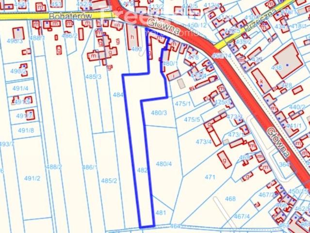 Główna 8 900 m², Osiek nad Notecią