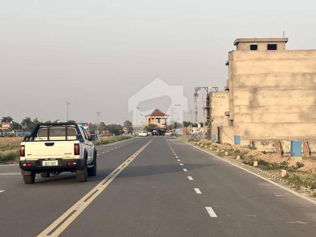 G Block 1 Kanal Plot Available For Sale In Lda City Phase 1 On Ground Carpet Road