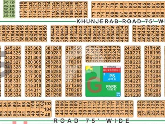 G Block 1 Kanal Plot For Sale Hot Location Next To Corner