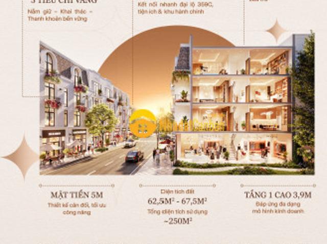 Gửi ngân hàng hay sở hữu nhà phố tạo dòng tiền tại vlasta thủy nguyên