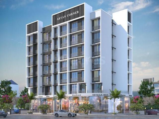 G R K Aryan Corner,Pushpak Nagar 1 BHK Apartment For Sale Navi Mumbai
