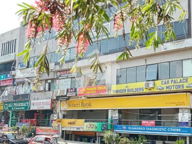 G 11 Markaz Islamabad Double Road Plaza, First Floor 1350 SQFT Floor Available For Sale, Well Rental Income Reasonable Demand