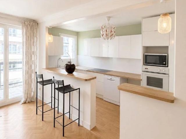 Gambetta Appartement 3 pièces de 74,42m2 avec balcon de 12 m2 vue sur cour et jardin !