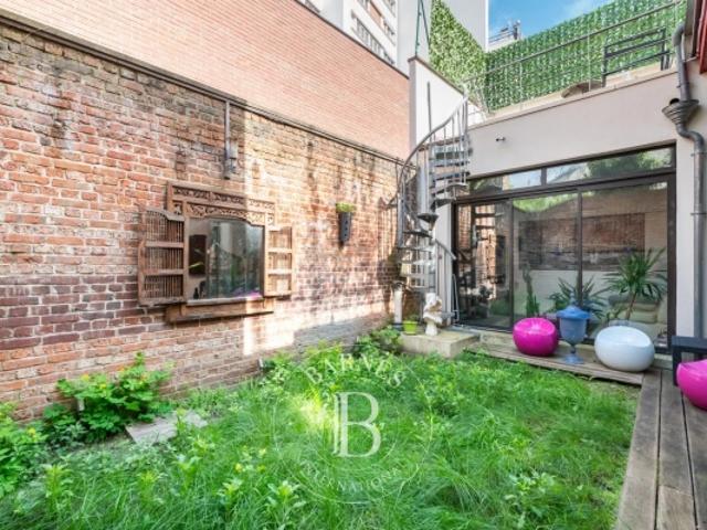 Gambetta Maison d'architecte individuelle avec terrasses et jardin