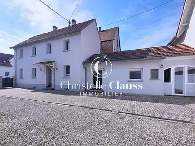 Gambsheim 67760 Achat / Vente maison 5 pièces t5 cave