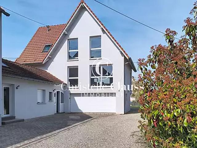 Gambsheim 67760 Achat / Vente maison 6 pièces t6 au dernier étage cave