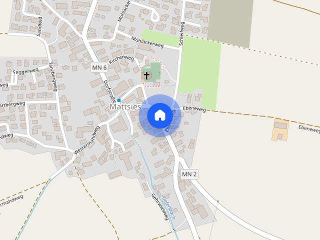 Ganz oben wohnen herrliche DG Wohnung mit Garten in Mattsies zu mieten!