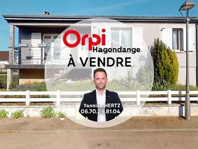 Gandrange 57175 Achat / Vente maison 5 pièces t5 jardin terrasse