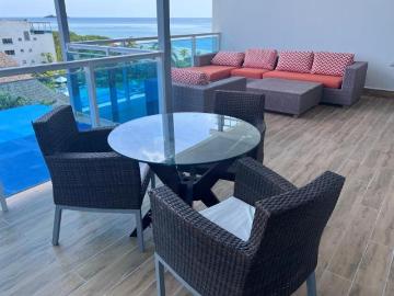 GANGA! PENTHOUSE VISTA AL MAR AMOBLADO 3 RECÁMARAS NIKKI