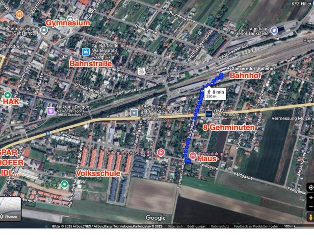 GÄNSERNDORF BESTLAGE BAUGRUNDSTÜCK FÜR 2 HÄUSER