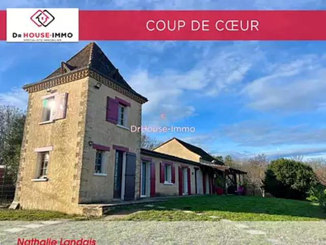 Gageac et Rouillac 24240 Achat / Vente maison 6 pièces t6 terrasse parking