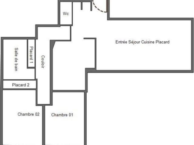 Gagny centre appartement 3p/balcon cave/parking