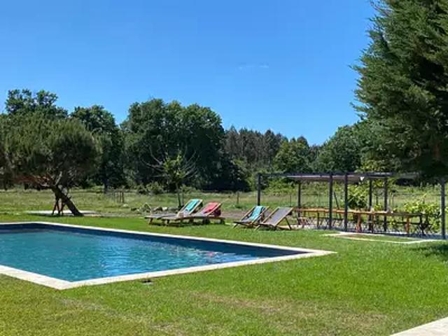 Gaillan en Médoc 33340 Achat / Vente maison 10 pièces t10 au dernier étage piscine