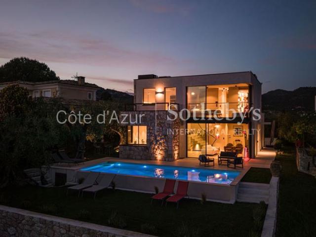 Gairaut: Villa contemporaine d’exception avec vue mer panoramiq