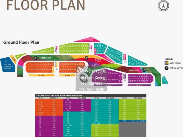Gala City 3 storey Corner shoplot for sale & For Rent