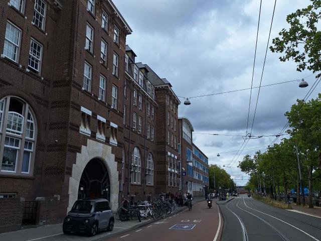 Galerijflat in Amsterdam