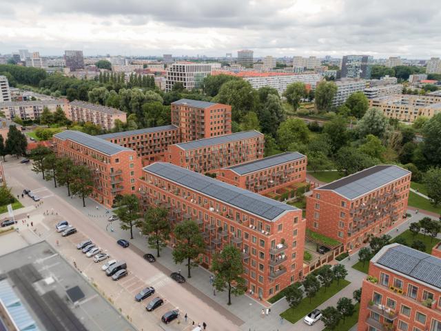 Galerijflat in Amsterdam