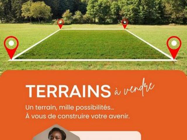 GALGON – TERRAIN À BÂTIR IDÉALEMENT SITUÉ EN CENTRE BOURG