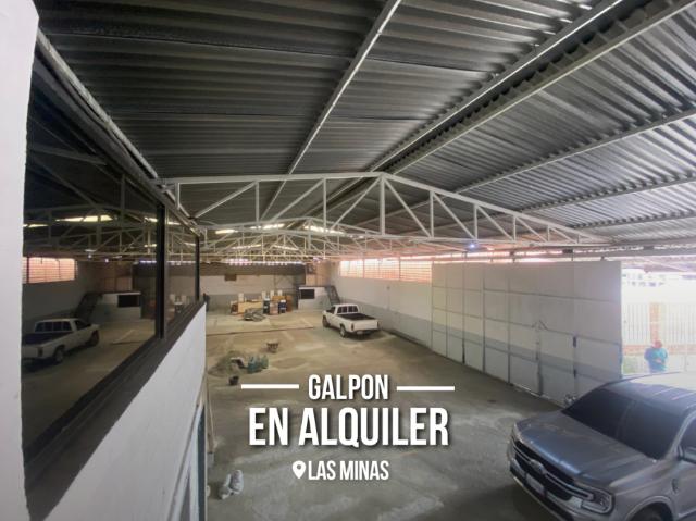 GALPON EN ALQUILER ZONA INDUSTRIAL LAS MINAS