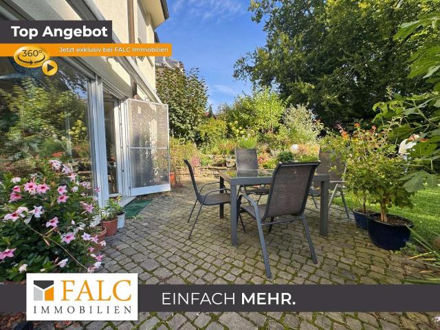 Gartenwohnung mit Hauscharakter – Terrasse, großer Garten & Kamin in naturnaher Lage