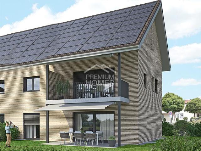 Gartenwohnung auf zwei Etagen
