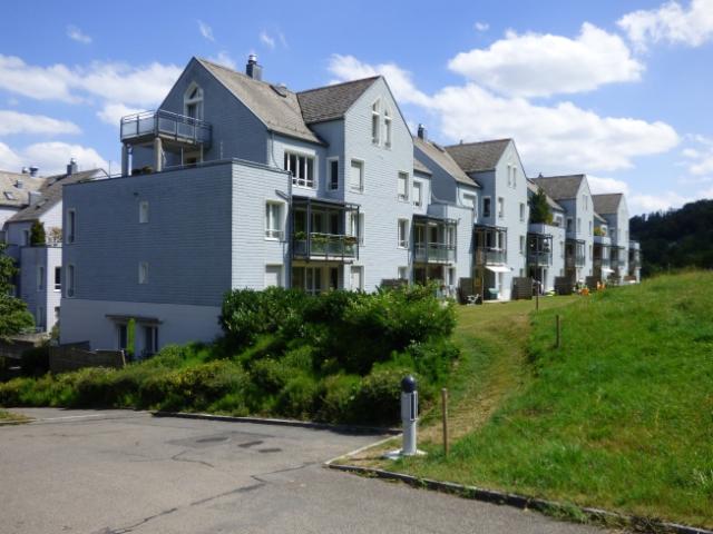 Gartensitzplatz auf dem Sonnenhügel von Zürich Leimbach